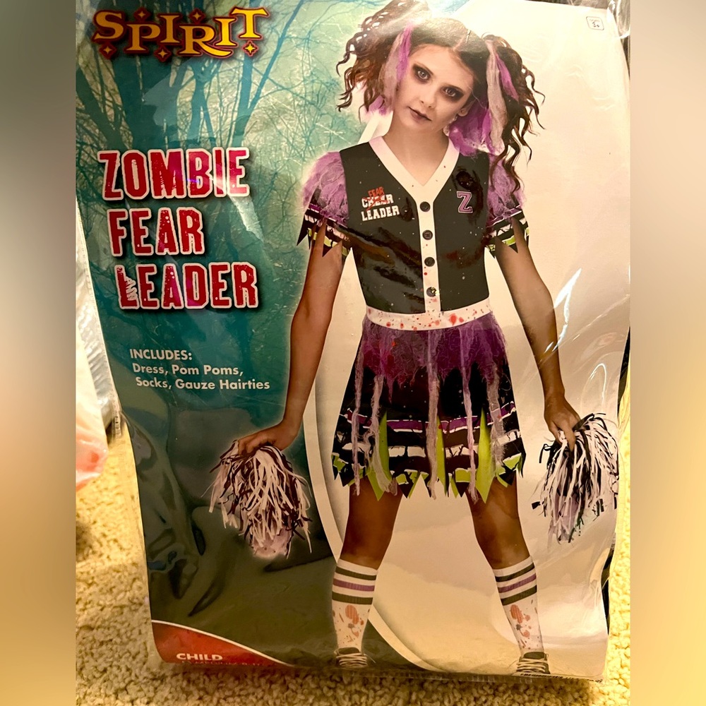 Zombie Fearleader costume